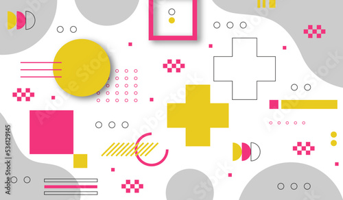 Graphic design geometric wallpaper