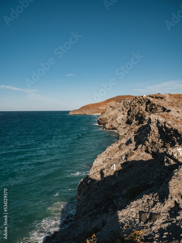 Hike in Balandra Beach, Baja California, Mexico