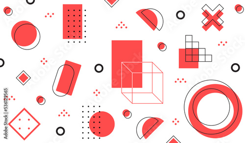 Graphic design geometric wallpaper