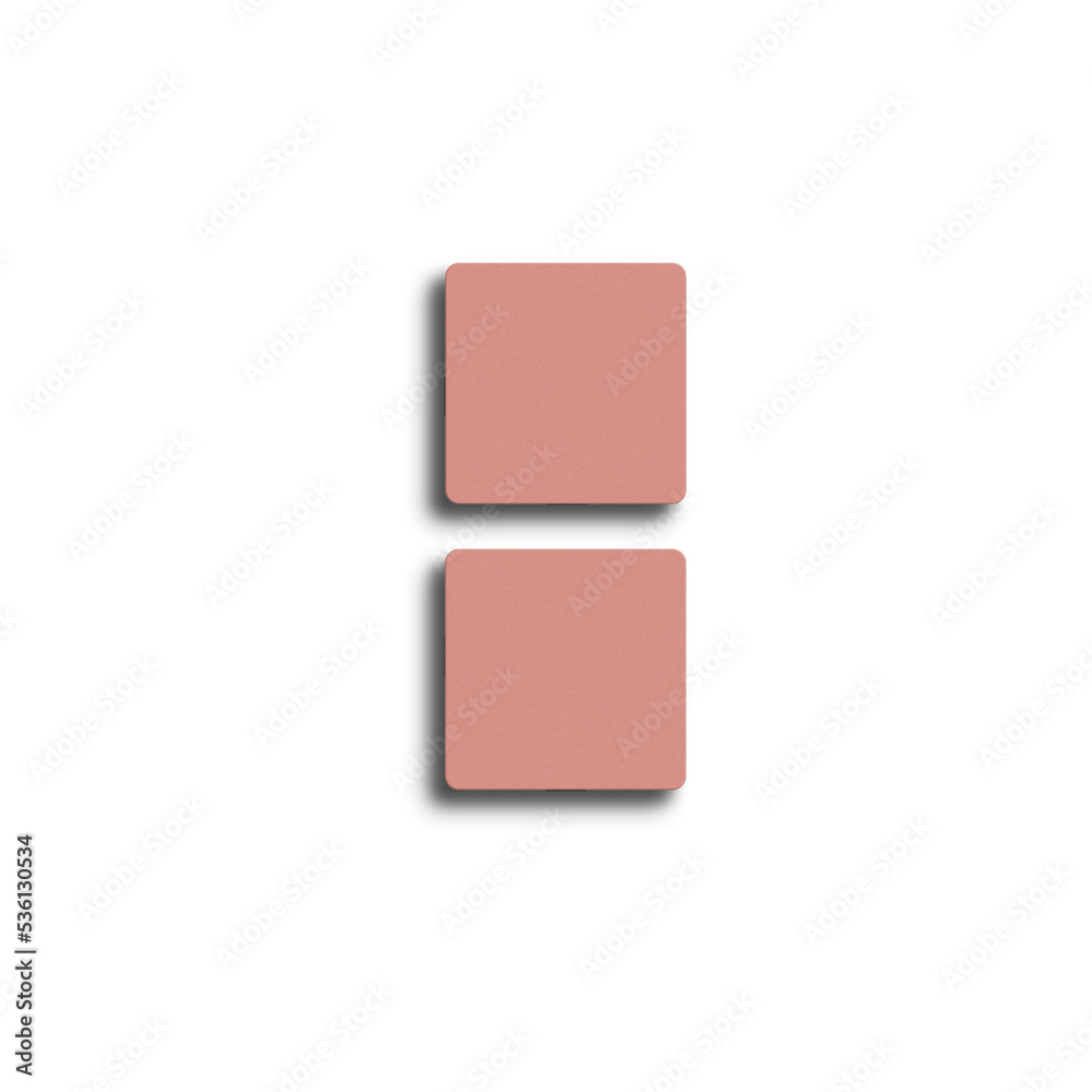 Minimal square business card mockup Minimal square business card mockup