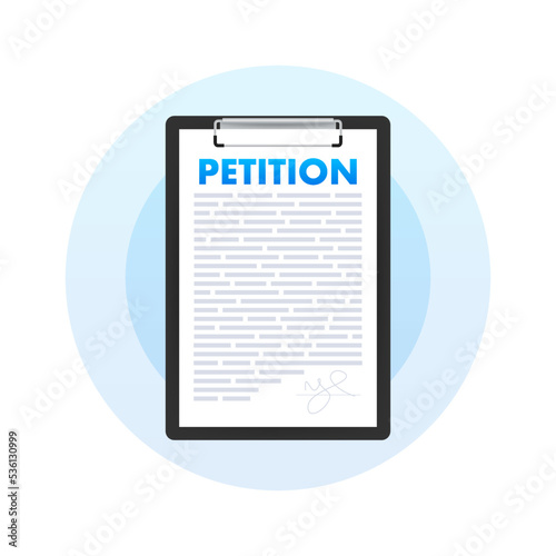 Petition form on laptop screen. Making choice, democracy. Public welfare support.