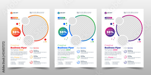 Creative Corporate & Business Flyer Brochure Template Design, abstract business flyer, and vector template design. Brochure design, cover, annual report, poster, flyer