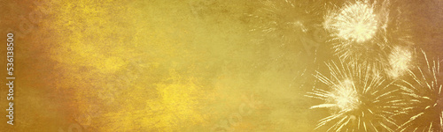 gold farbe texturen hintergrund karte banner feuerwerk photo