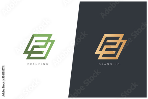 F Letter FF Monogram Vector Logo Letter Combination Lettermark
