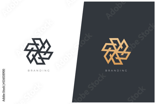 Abstract Logomark Vector Logo Concept