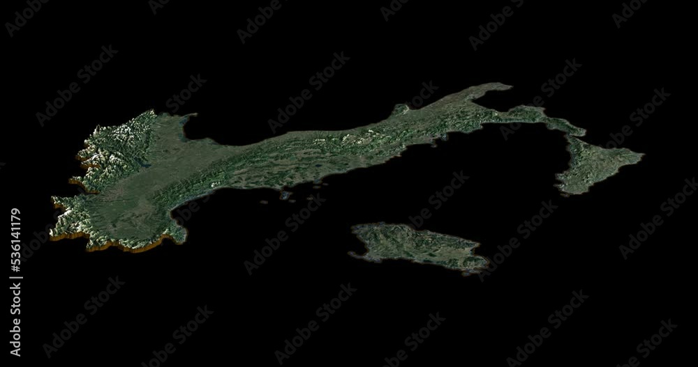 Italy map rotate 360 loop ccw with 3d relief 4K satellite ground height Italy map rotate 360 loop ccw with 3d relief 4K satellite ground height