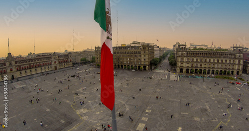 Konstfotografi Zócalo de la Ciudad de México