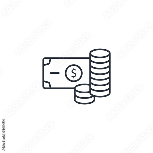 capital thin line icons. Vector illustration isolated on white. Editable stroke.