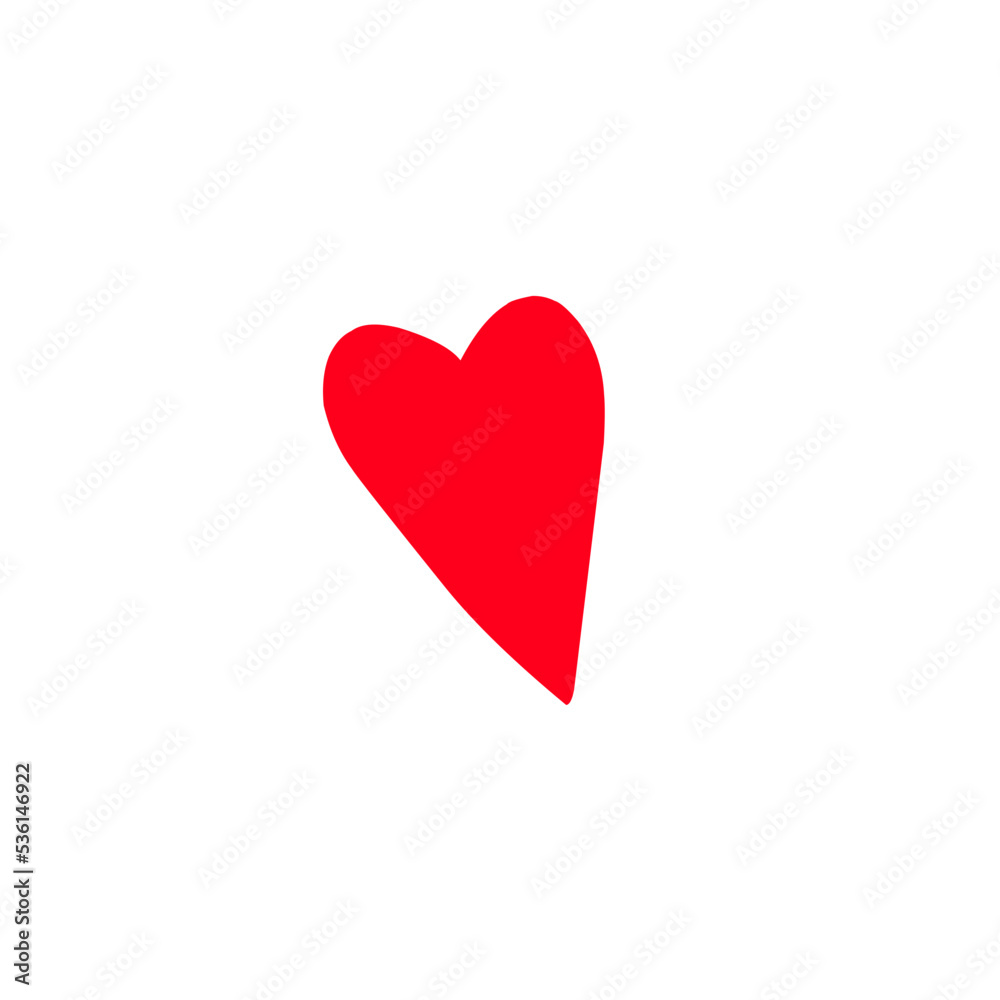 red heart illustration red heart illustration