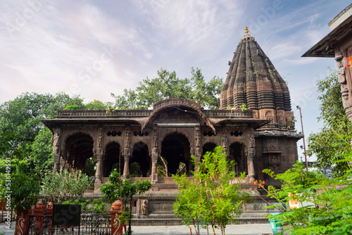 Krishnapura Chhatri, Indore, Madhya Pradesh. Indian Architecture. Ancient Architecture of Indian temple.