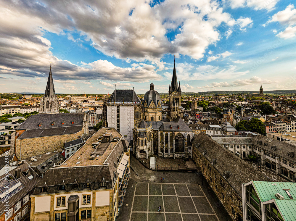Fototapeta premium Aachen cathedral