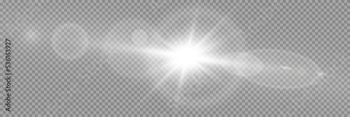 Vector transparent sunlight special lens flare light effect. Stock royalty free vector illustration. PNG	