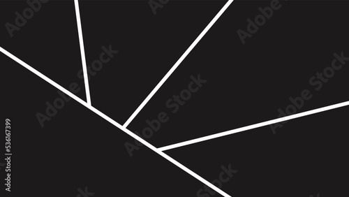 Photo frames. Blank photo collage template made of many parts.