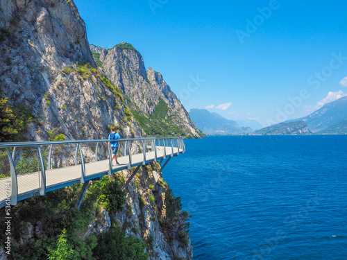 Gardasee - der neue Radweg Garda by Bike in Limone