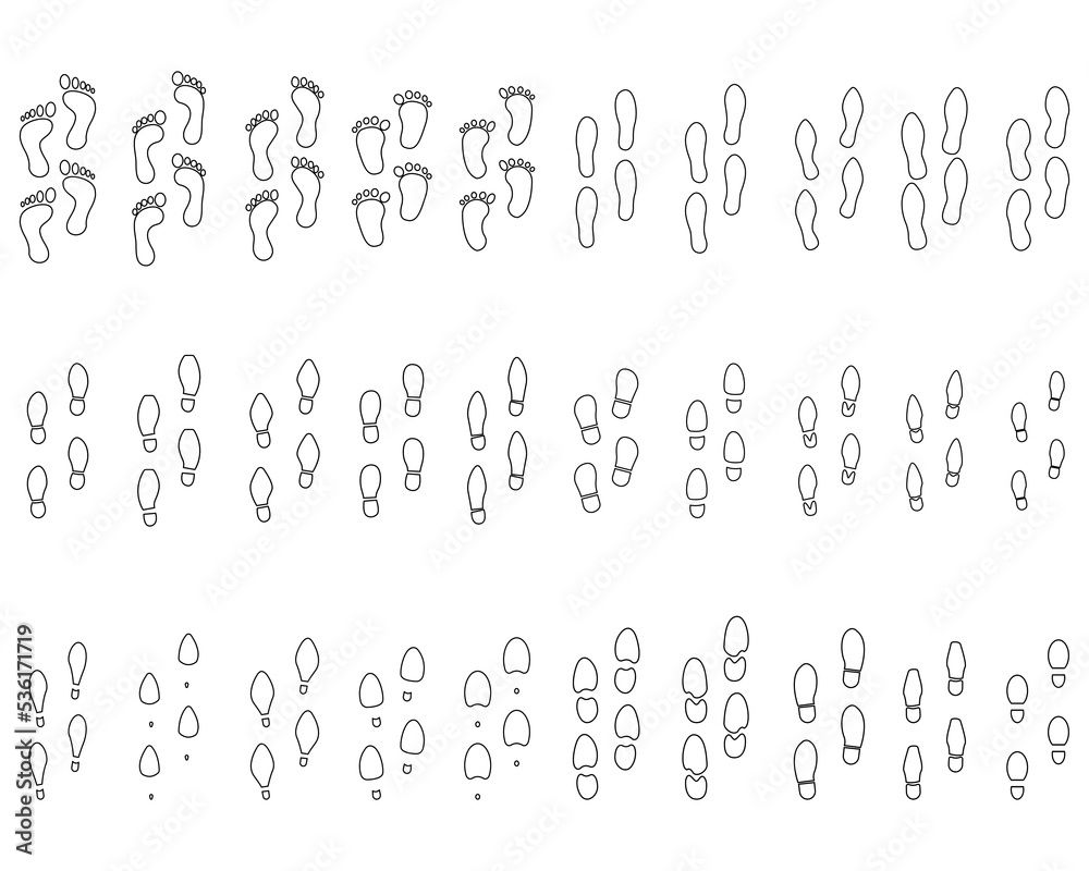 footprint collection footprint collection