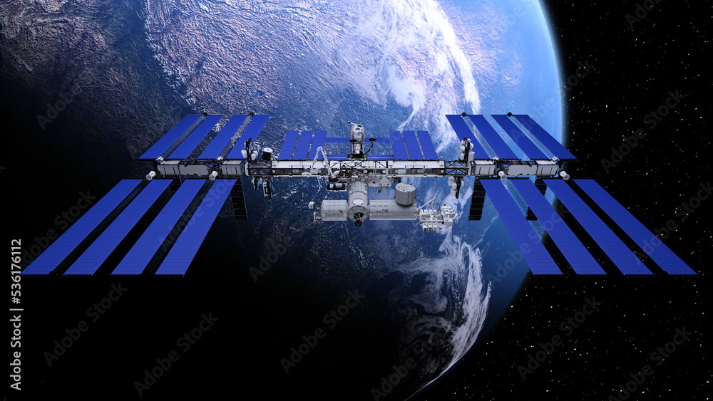 人工衛星と地球 Stock Illustration Adobe Stock