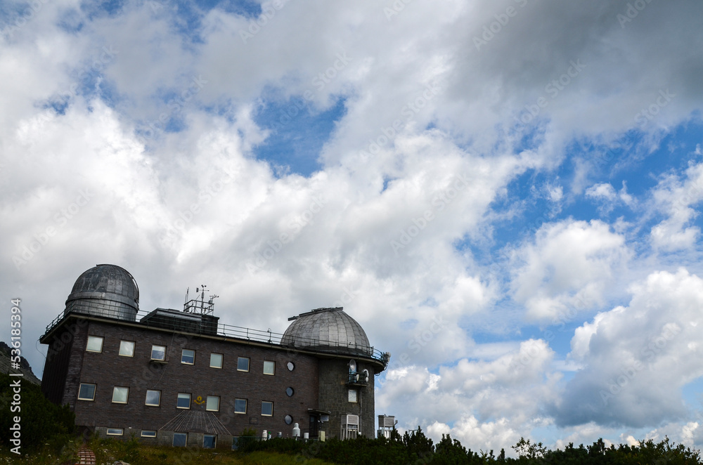 Observatory and meteorological station at the Skalnate pleso, High Tatra Mountains, Slovakia Observatory and meteorological station at the Skalnate pleso, High Tatra Mountains, Slovakia