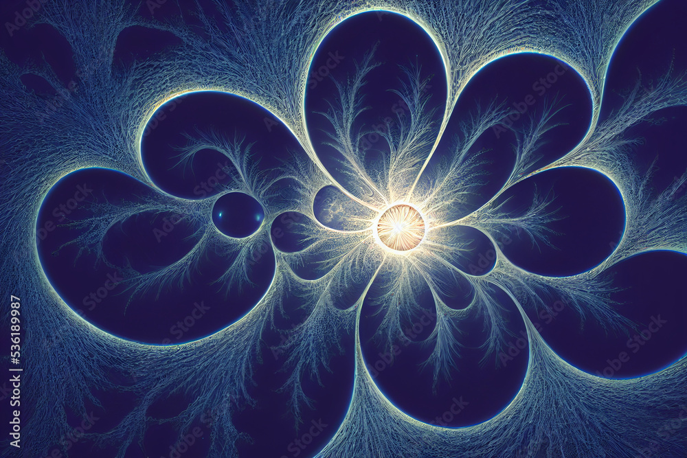 Obraz premium abstract fractal background