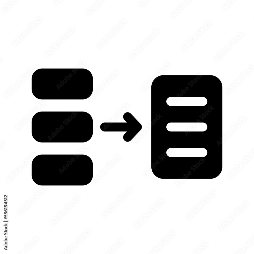 Listing Icon Vector Symbol Design Illustration Listing Icon Vector Symbol Design Illustration