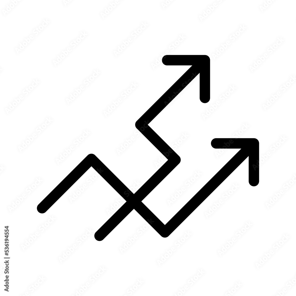 Growth Icon Vector Symbol Design Illustration Growth Icon Vector Symbol Design Illustration