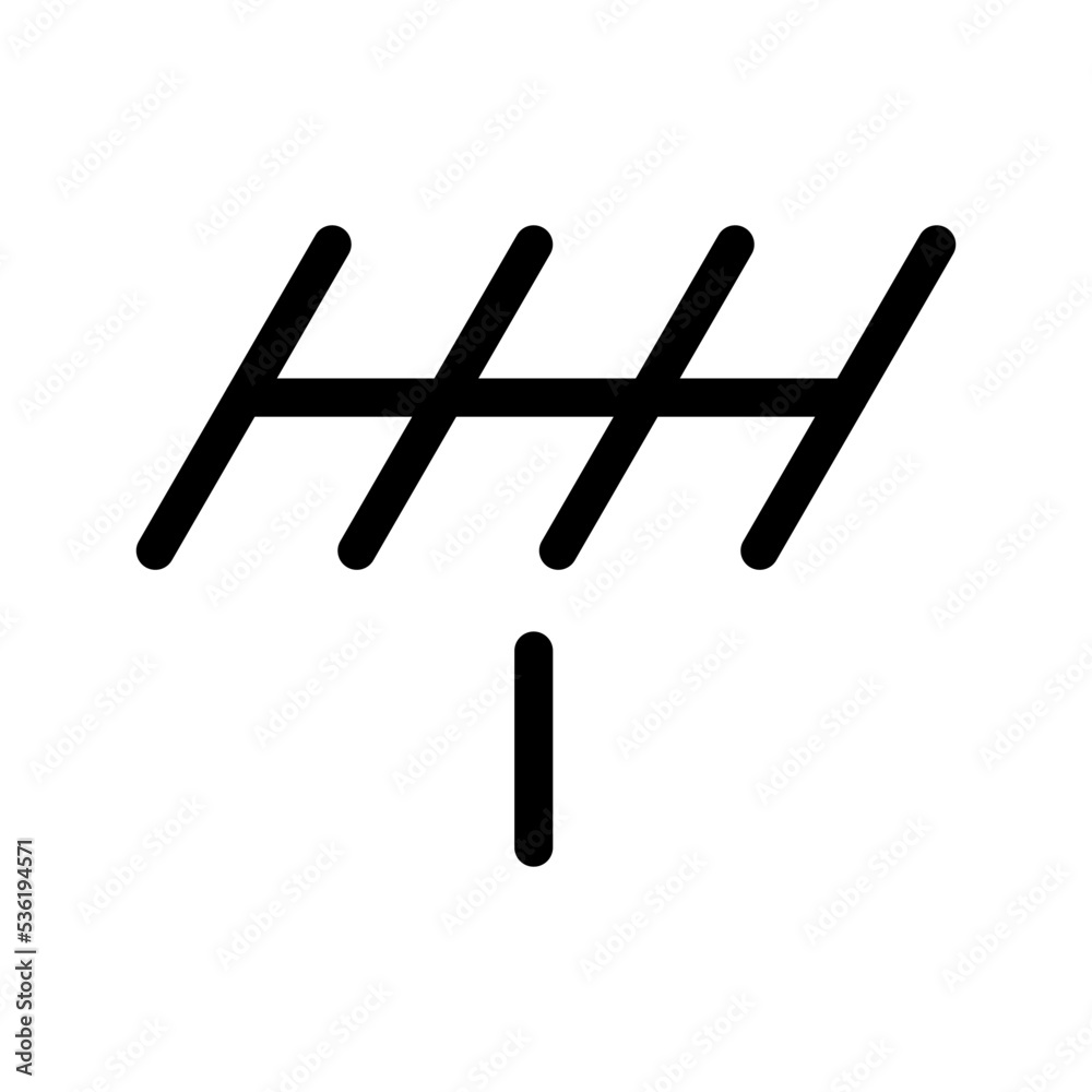 Obraz premium Antenna Icon Vector Symbol Design Illustration