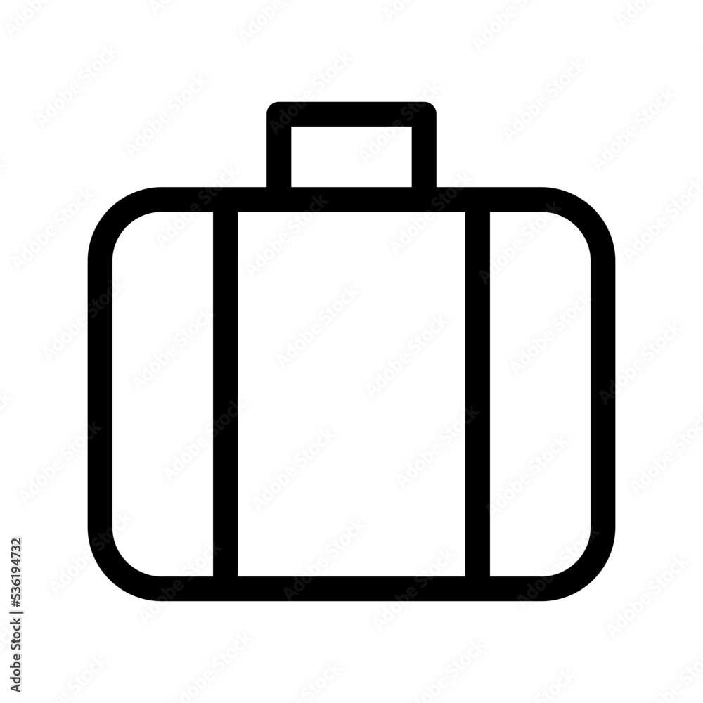 Baggage Icon Vector Symbol Design Illustration Baggage Icon Vector Symbol Design Illustration
