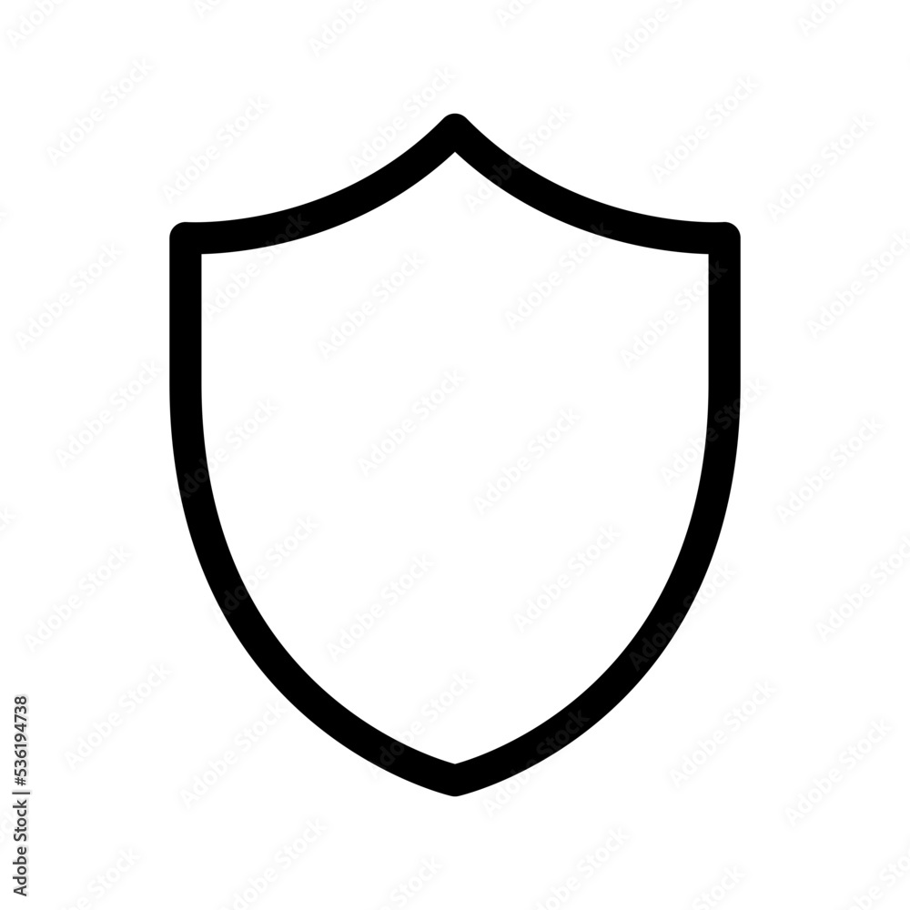 Shield Icon Vector Symbol Design Illustration Shield Icon Vector Symbol Design Illustration