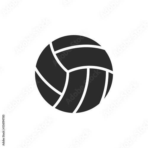Volley ball logo vector