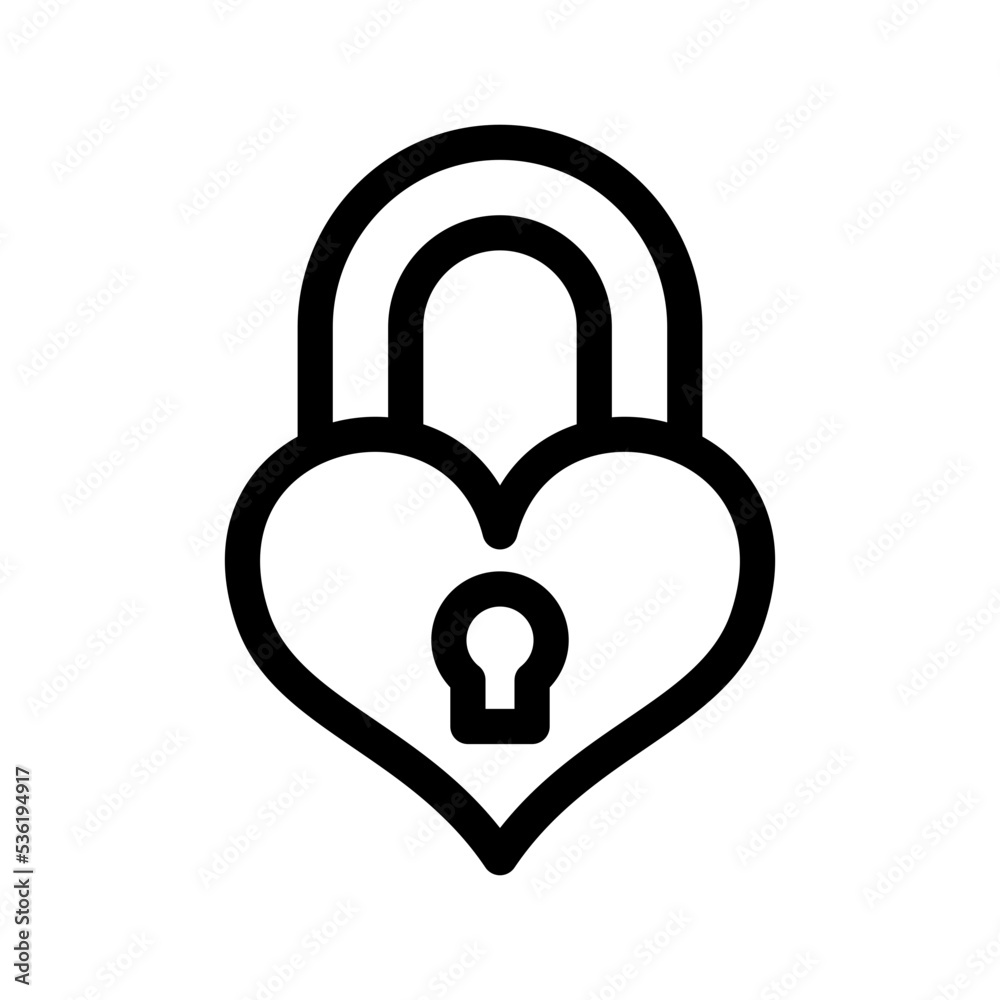 Lock Icon Vector Symbol Design Illustration Lock Icon Vector Symbol Design Illustration