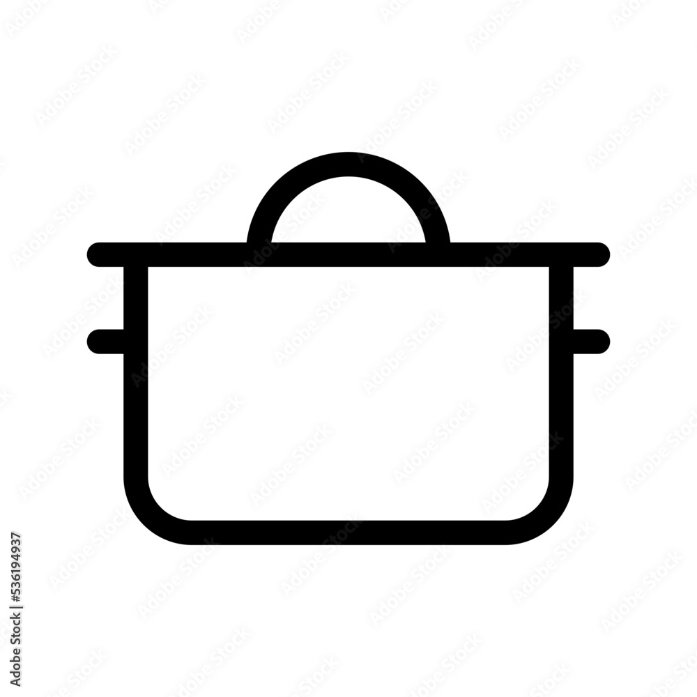 Cooking Pots Icon Vector Symbol Design Illustration Cooking Pots Icon Vector Symbol Design Illustration
