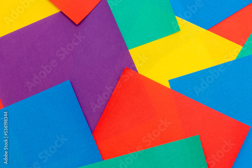 色鮮やかな折り紙