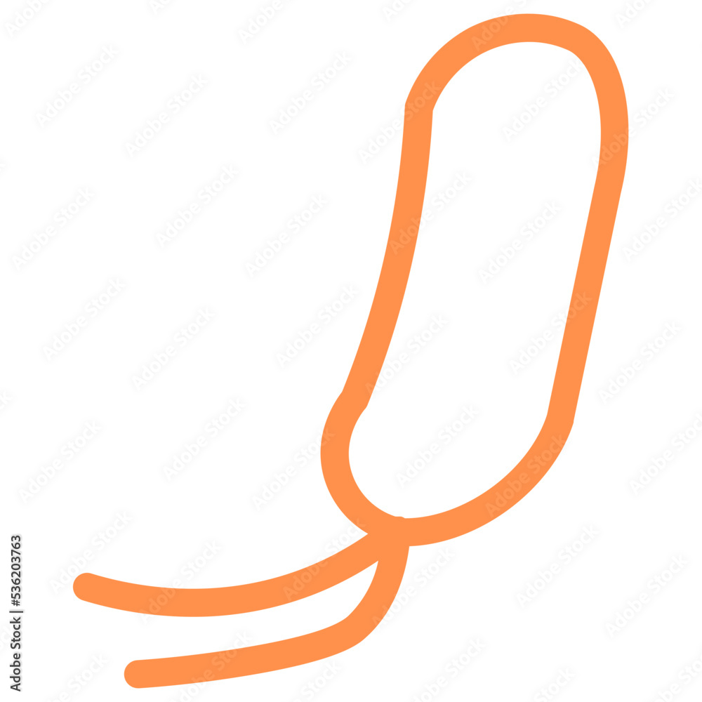 bacteria research line icon bacteria research line icon