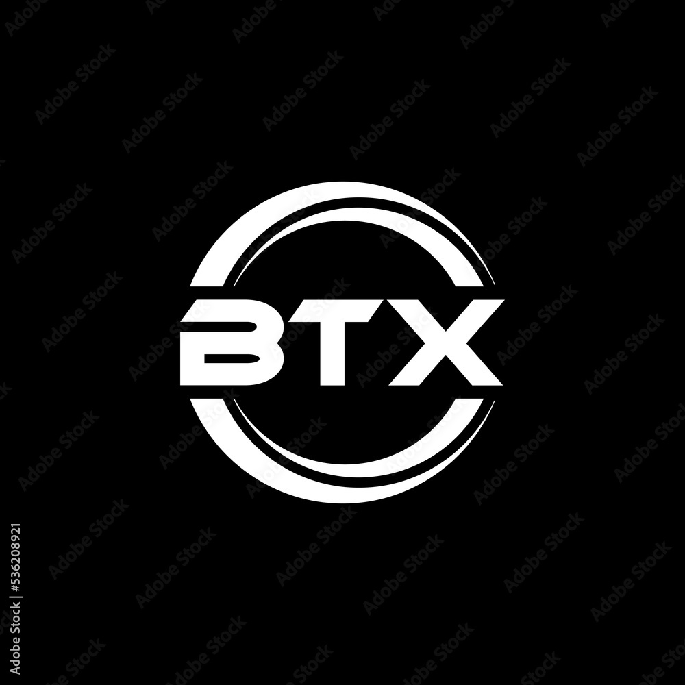 BTX letter logo design with black background in illustrator, vector logo modern alphabet font overlap style. calligraphy designs for logo, Poster, Invitation, etc. BTX letter logo design with black background in illustrator, vector logo modern alphabet font overlap style. calligraphy designs for logo, Poster, Invitation, etc.