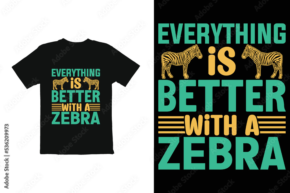 typography t shirt graphic. animal  t shirt design vector