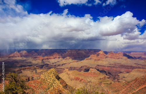 Spectacular Grand View Point, Grand Canyon National Park in Arizona 