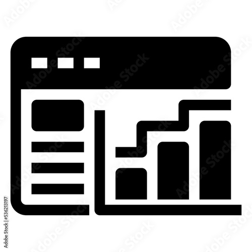 Icon Statistics With Style Glyph