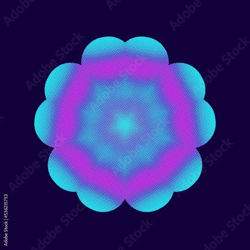 cloud computing concept on blue background
