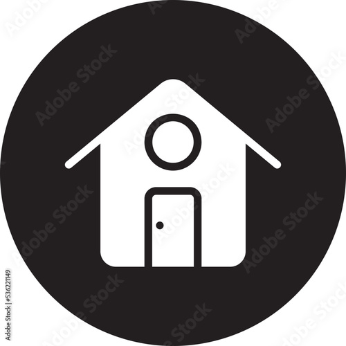 home glyph icon