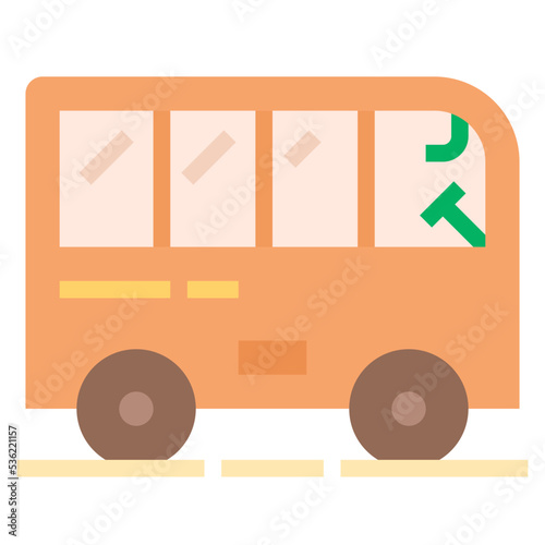 shuttle bus icon
