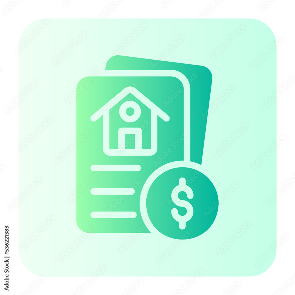 loan gradient icon loan gradient icon