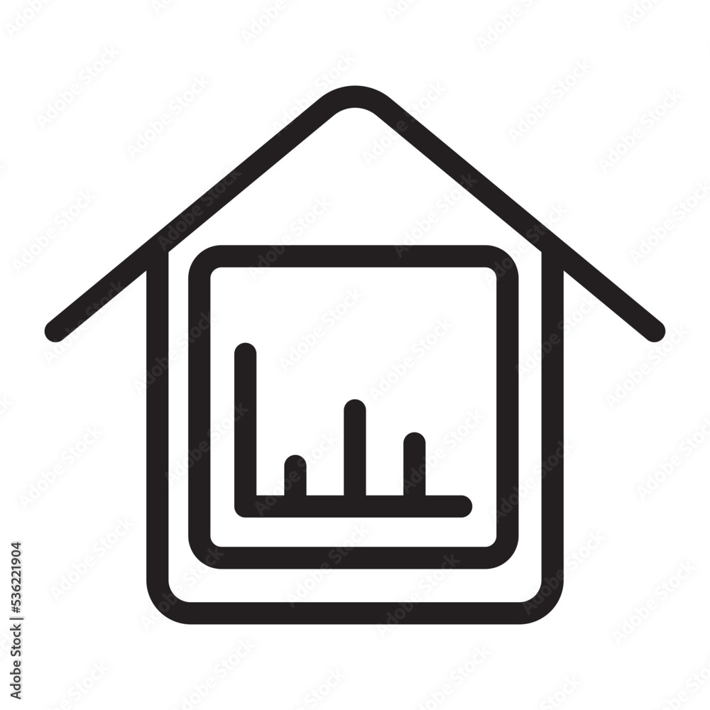 mortgage line icon mortgage line icon