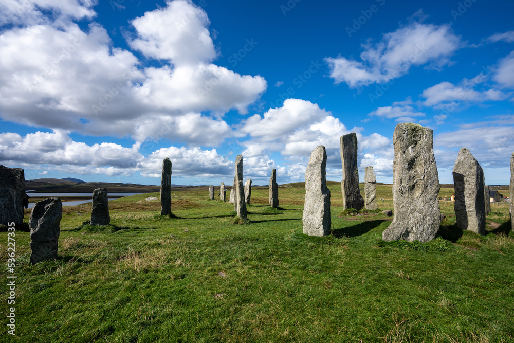Callanish Stones on the Isle of Lewis in the Outer Hebrides Scotland