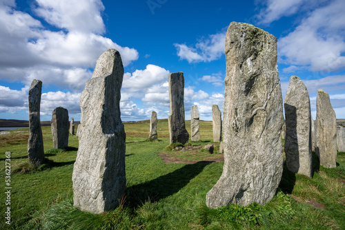 Callanish Stones on the Isle of Lewis in the Outer Hebrides Scotland