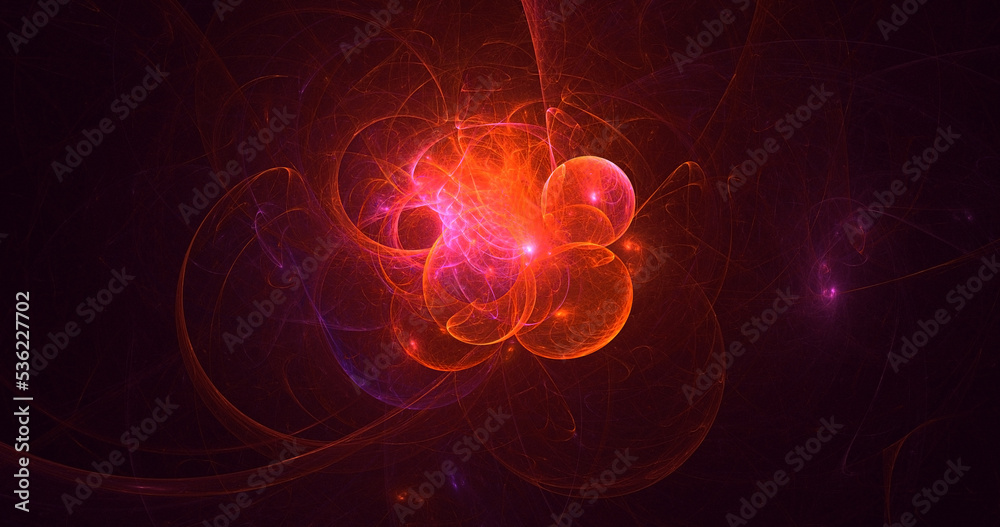 3D rendering abstract multicolor fractal light background 3D rendering abstract multicolor fractal light background