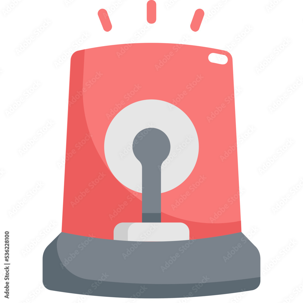 alarm siren icon
