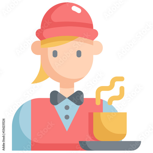 waitress icon