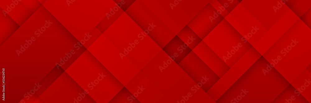 Fototapeta premium Abstract red banner background. Vector abstract graphic design banner pattern presentation background web template.