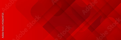 Abstract red banner background. Vector abstract graphic design banner pattern presentation background web template.