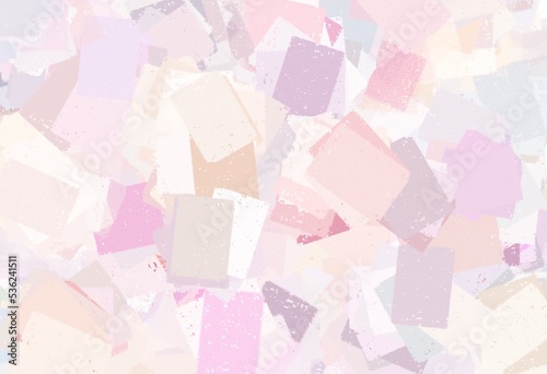 Abstract background pattern made with rectangle. Colorful composition.