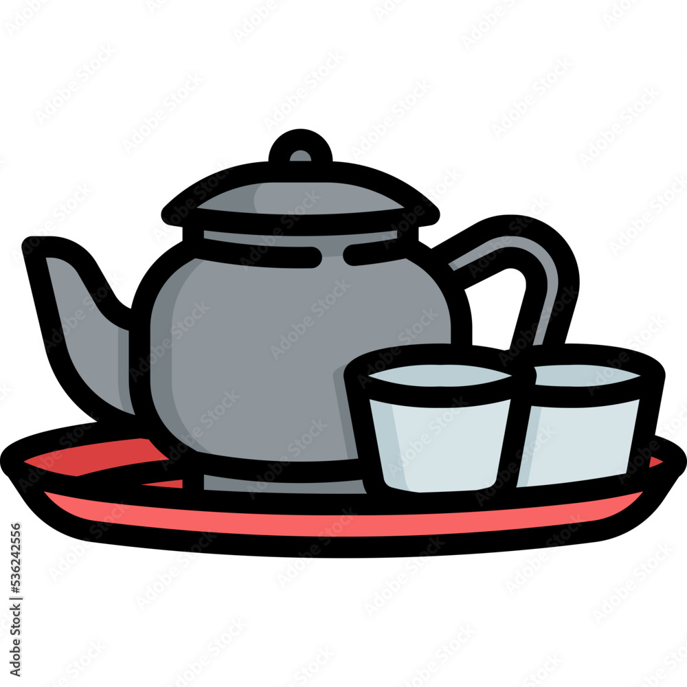 Obraz premium Teapot icon